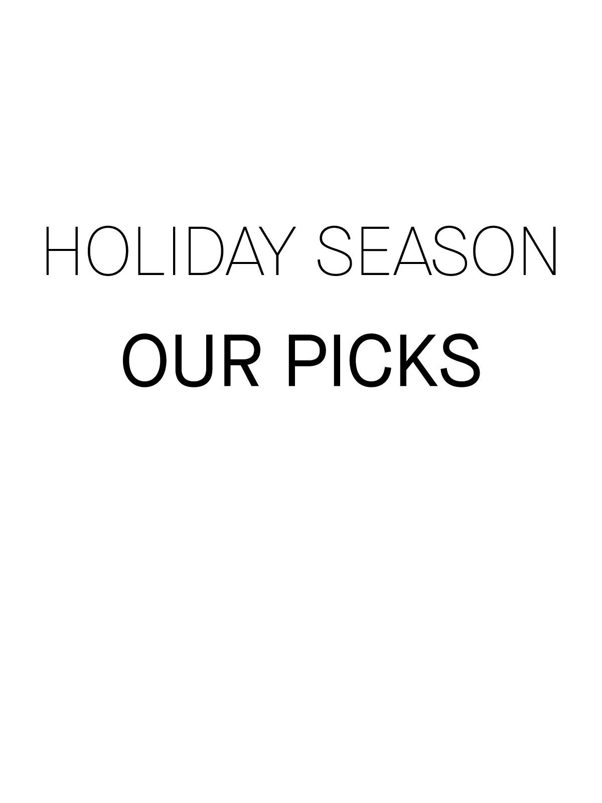 Our Picks