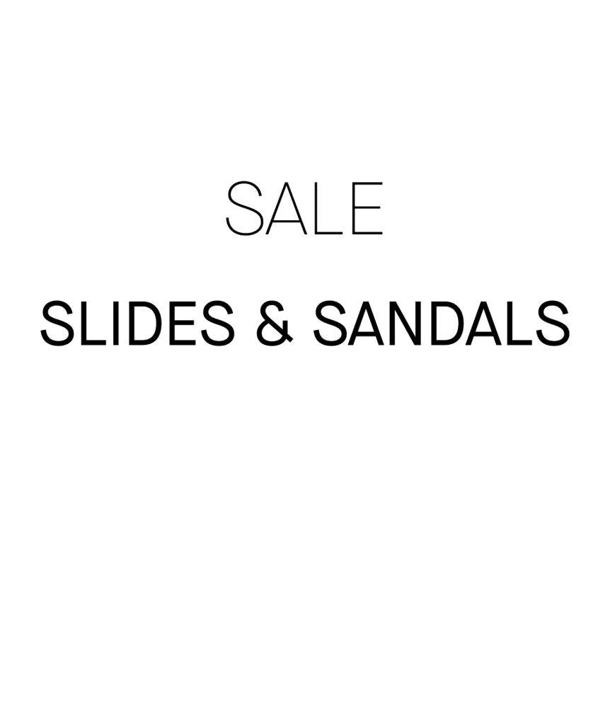 SALE SLIDE AND SANDALS